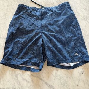 Tommy Bahama Blue Quick-Dry Board Shorts